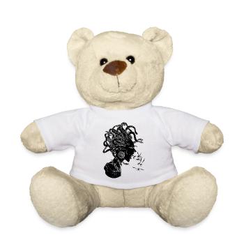 Black Médusa - Nounours - blanc - Devant