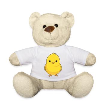Cute chick style charming child - Teddy Bear - white - Front