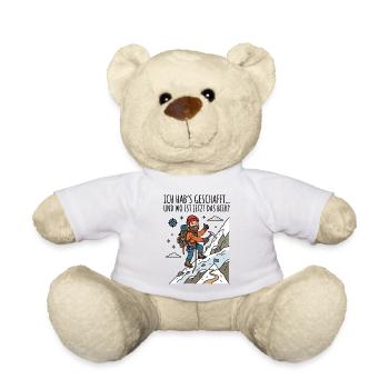 Bergsteiger Abenteuer - Teddy - Weiß - Vorne