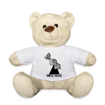Noise Inside - Teddy Bear - white - Front
