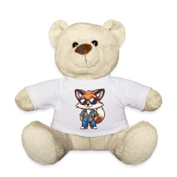 Fox Comic Holiday - Nounours - blanc - Devant