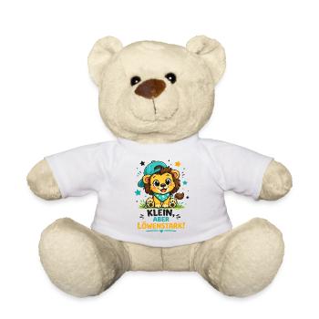 Klein aber Löwenstark - Teddy - Weiß - Vorne