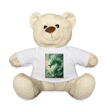 Das Totem des Frühlings: Qinglong – Vitalité Azur - Teddy - Weiß - Vorne