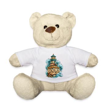 Guide Me To Books Magical Lighthouse - Teddy Bear - white - Front