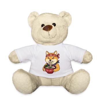 Ramen-Shiba: Japanischer Style & Nudelliebe - Teddy - Weiß - Vorne