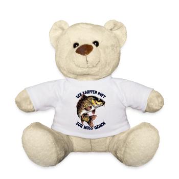 Karpfen Angeln - Teddy - Weiß - Vorne
