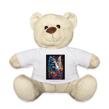 Cat_04 - Teddy Bear - white - Front