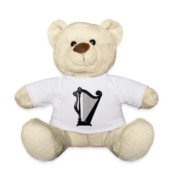 Harfe - Teddy - Weiß - Vorne
