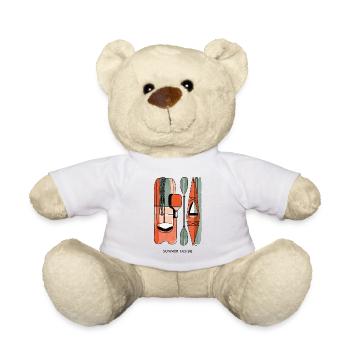 Summer Inside Kayak & Rowing - Teddy Bear - white - Front