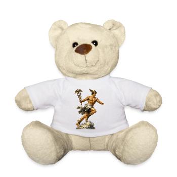 Hermes Krieger Mythos Print - Teddy - Weiß - Vorne