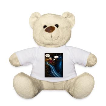 Don't Be A Killjoy – Funny Sloth Adventure Pun - Teddy Bear - white - Front
