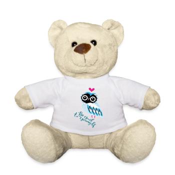 Hibou - Nounours - blanc - Devant