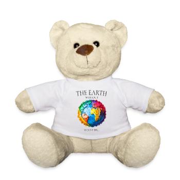 The Earth Without Art Design - Teddy Bear - white - Front