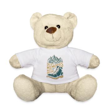 Randonnée - Aventure en plein air - Mourir avec des souvenirs non - Nounours - blanc - Devant
