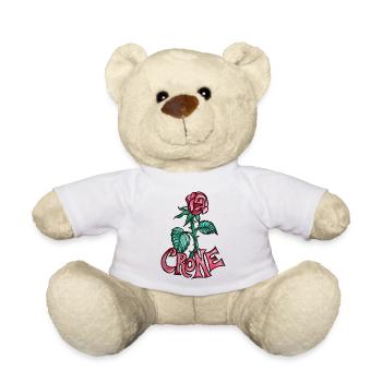 Crone Rose Tattoo - Teddy - Weiß - Vorne