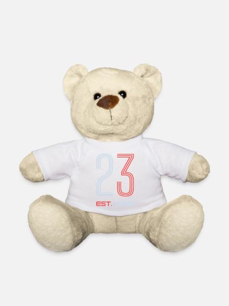 "23 Est. 2003" Geburtstagsdesign - Teddy - Weiß