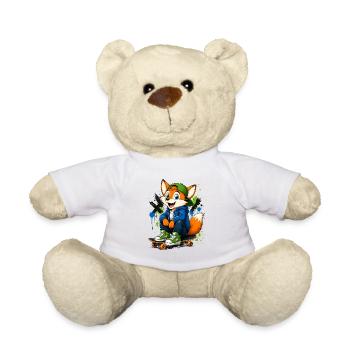 08_Miofox_Skater - Teddy - Weiß - Vorne