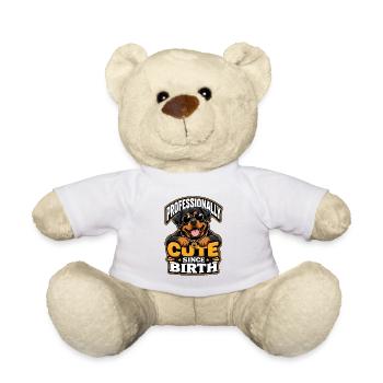 Rottweiler - Teddy Bear - white - Front