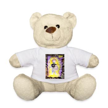 Finde Jesus von Eunice Ahiale  - Teddy Bear - white - Front