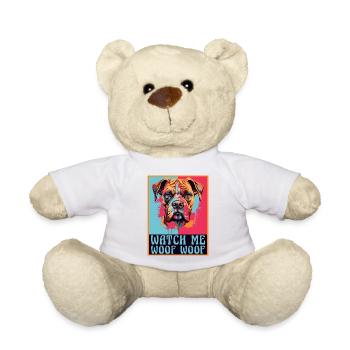 Boxer Dog Breed Boxer Dog Accessories Dog Owner - Teddy Bear - white - Front
