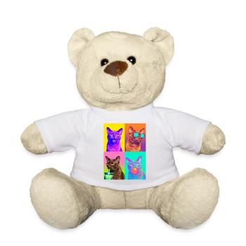 Cats Havana Cat - Teddy Bear - white - Front
