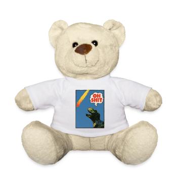 Oh Shit! - Extinction! - Teddy - Weiß - Vorne