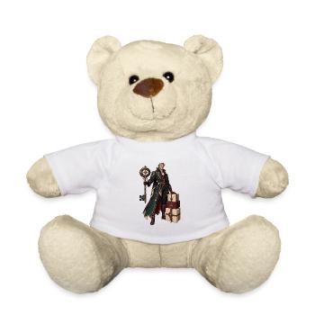 Runenmagier mit Geschenken - Teddy - Weiß - Vorne