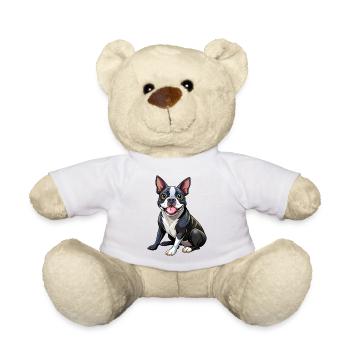 Boston Terrier Hundesitting - Teddy - Weiß - Vorne