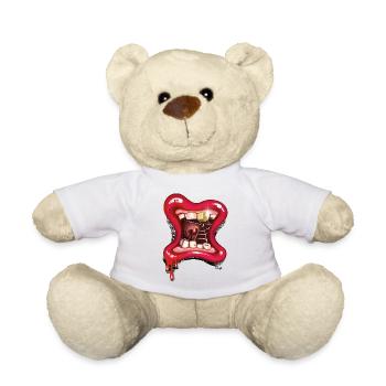 Grusel Schlund - Teddy - Weiß - Vorne