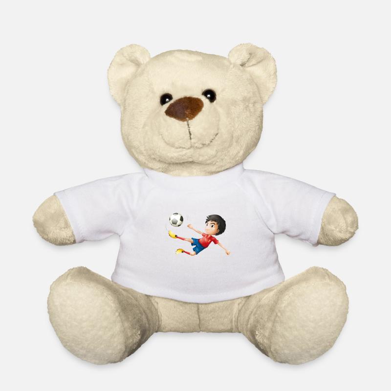Soccer - Teddy - Weiß