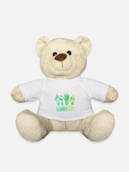 Garden Life Gardener Horticulturist Gardening Land - Teddy - Weiß