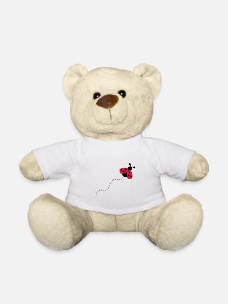 2541614 12868760 Marienkaefer - Teddy - Weiß