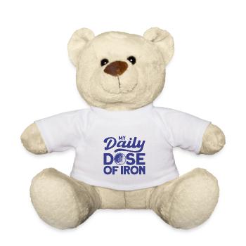 Golfplatz Golfen Golfer Geschenk - Teddy - Weiß - Vorne