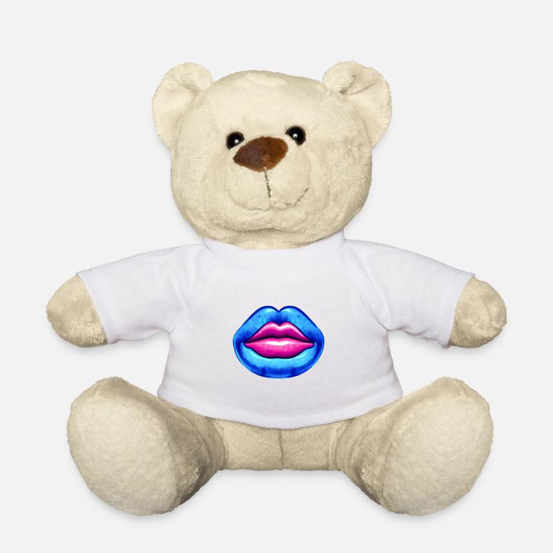 Lippen - Teddy - Weiß