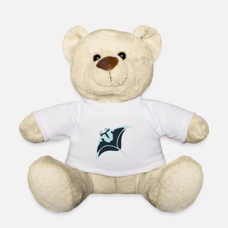 Meerestiere - Teddy - Weiß