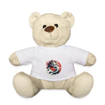 Japanischer Drache - Teddy - Weiß - Vorne