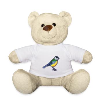 Vogel - Teddy - Weiß - Vorne