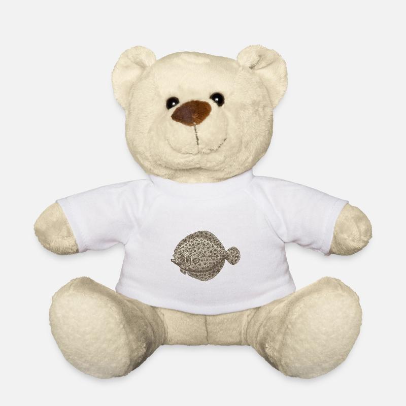 Meerestiere - Teddy - Weiß