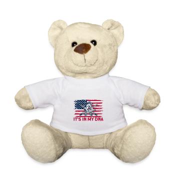 C’est dans mon cadeau de pêche au poisson-chat ADN - Nounours - blanc - Devant
