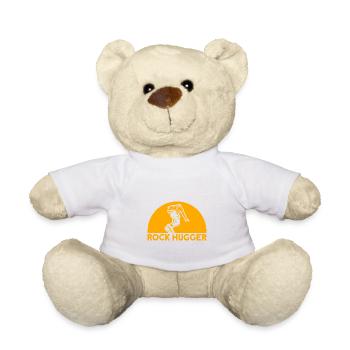 Rock Hugger Felsklettern Geschenk - Teddy - Weiß - Vorne