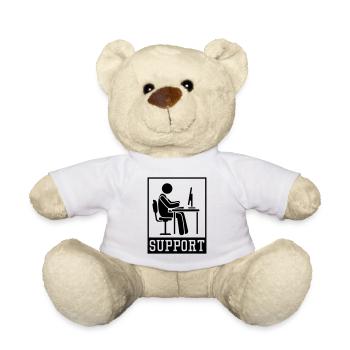 arbeiten office support berater - Teddy - Weiß - Vorne