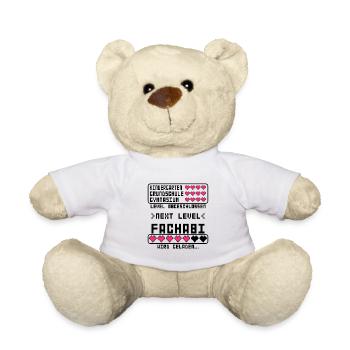 Fachabitur Fachabi zum Beginn Anfang Start Frauen - Teddy - Weiß - Vorne