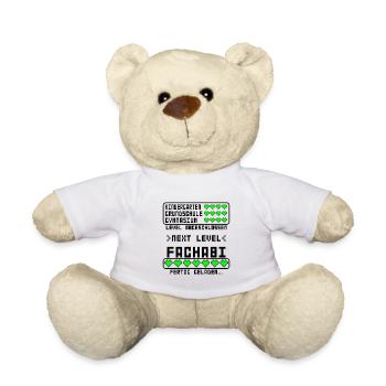 Fachabitur Fachabi zum bestandenen Abgeschlossen - Teddy - Weiß - Vorne