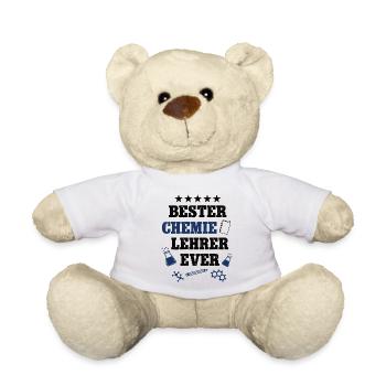 Bester Chemie Lehrer Schule Chemielehrer Professor - Teddy - Weiß - Vorne