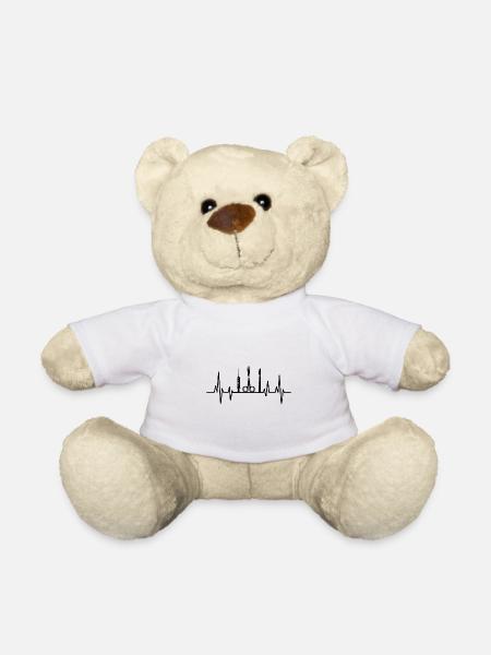 Herzschlag Chirurg Chirurgie Chirurgischer Arzt Chirurgen - Teddy - Weiß