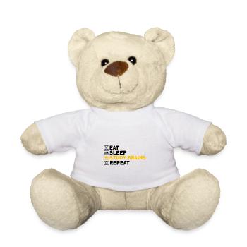 Neurobiologie Neurowissenschaftler Geschenk - Teddy - Weiß - Vorne