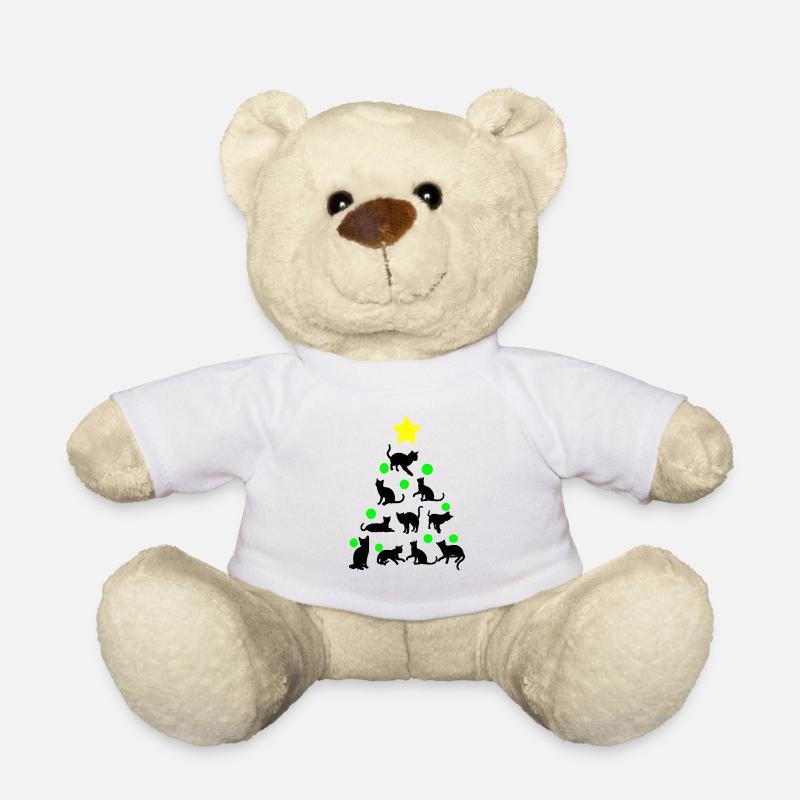 Kitty Xmas - Nounours - blanc