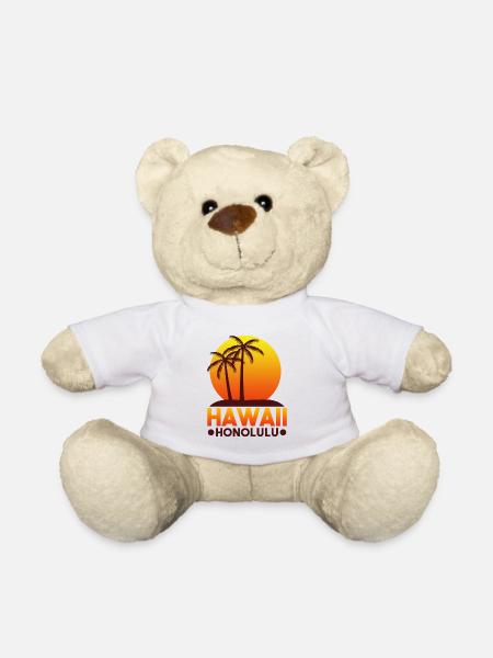HAWAII été - Nounours - blanc