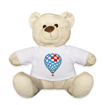 Heißluftballon - Teddy - Weiß - Vorne