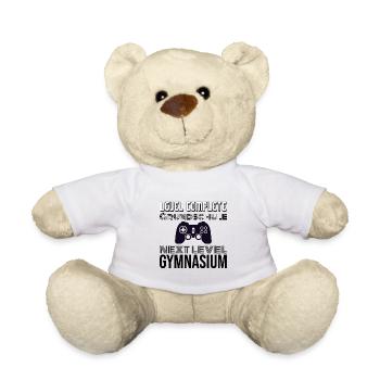 Grundschule ist vorbei Level Gymnasium - Teddy - Weiß - Vorne